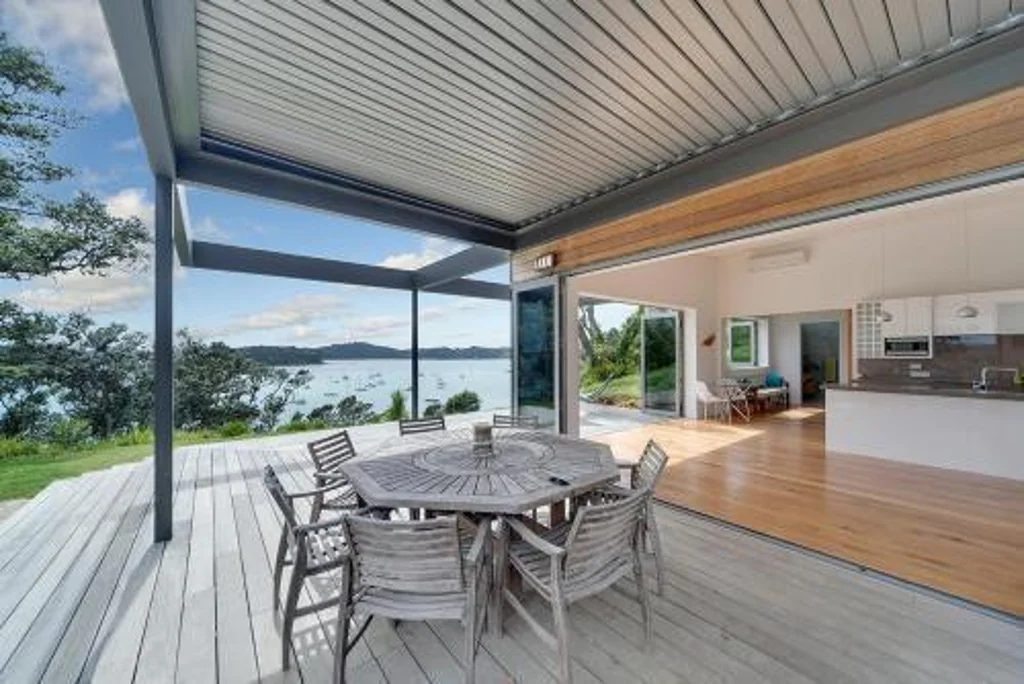 Modern, funky beach house