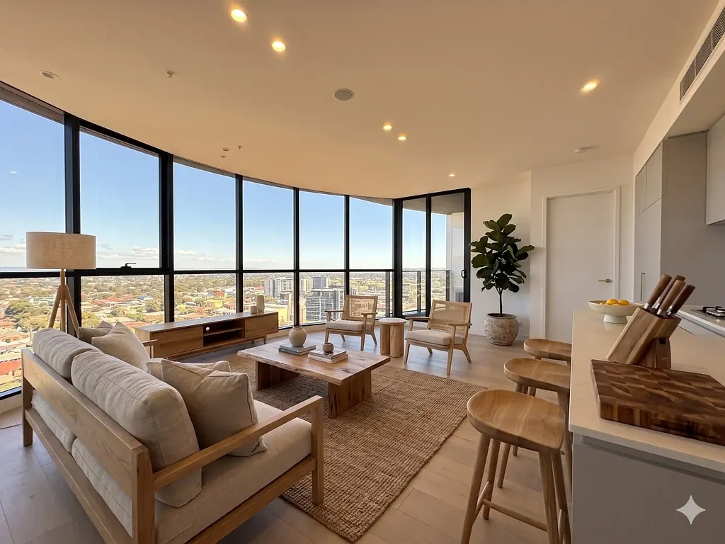 Hurstville 3房 奢宅景观视野广，宠物友好，社区活力无限。 Brand New Luxury Family Sized, Pet-Friendly Apartments