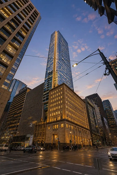 3901/464 Collins Street, Melbourne, VIC 3000, 2房, 1浴, 公寓