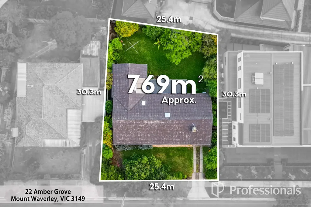 Mount Waverley 4房 Mount Waverley优质地段 769平米平坦长地 学区房近 便利交通 自然景观 Blue‑Chip Mount Waverley Opportunity on 769sqm Rectangular Block