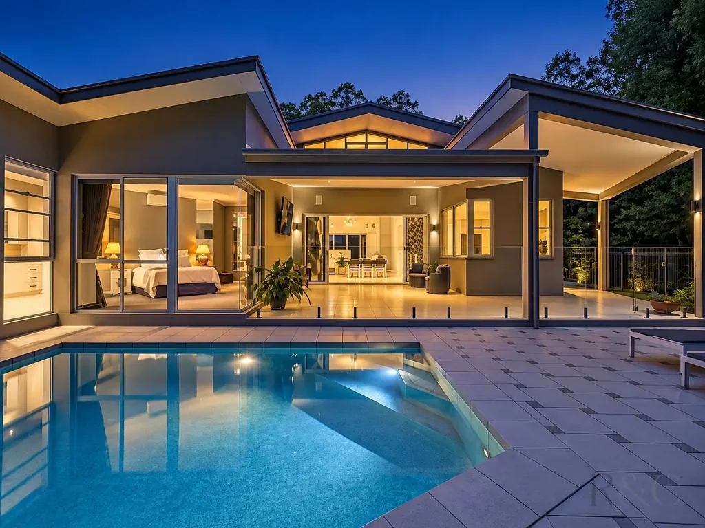 Buderim 4ਬੈੱਡਰੂਮ A Private Rainforest Retreat Where Family Living Meets Luxury