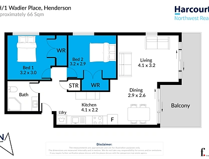 3H/1 Wadier Place, Henderson, Waitakere City, 2 ਕਮਰੇ, 1 ਬਾਥਰੂਮ, Apartment