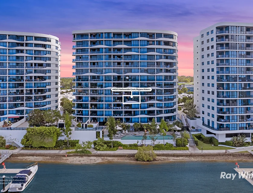 4403/5 Harbour Side Court, Biggera Waters, Gold Coast, 2 침실, 2 욕실, Apartment