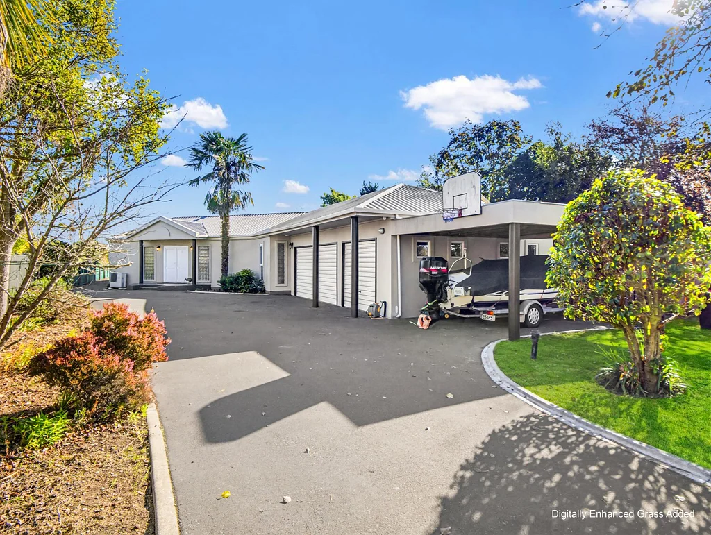 Tuahiwi 5房  Big Family Home – 5 Beds, Studio, Triple Garage