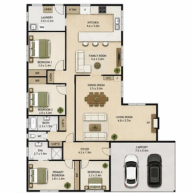 32 Inglis Street, Sale, VIC 3850, 4房, 2浴, House