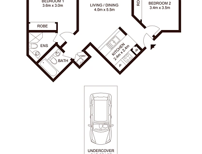 208W/138 Carillon Avenue, Newtown, Inner West, 2房, 2浴, Apartment