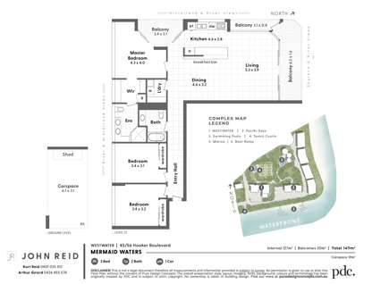 45/56 Hooker Boulevard, Mermaid Waters, QLD 4218, 3 Bedrooms, 2 Bathrooms, Apartment