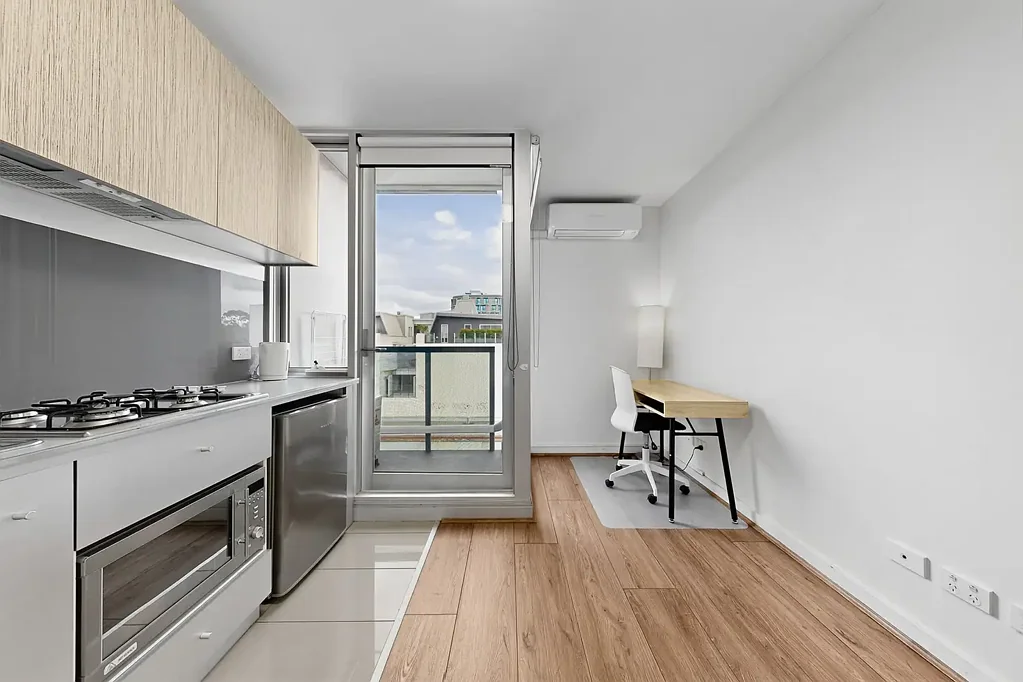 Partly Furnished Apartment with Stunning Views – 407/42 Porter Street, Prahran
