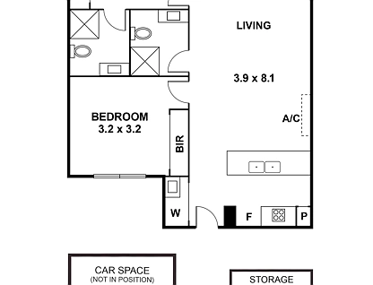 104/139 Noone Street, Clifton Hill, Melbourne CBD, 2 Schlafzimmer, 2 Badezimmer, Apartment