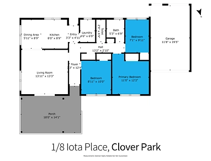 8A Iota Place, Clover Park, Manukau City, 3 ਕਮਰੇ, 1 ਬਾਥਰੂਮ, House