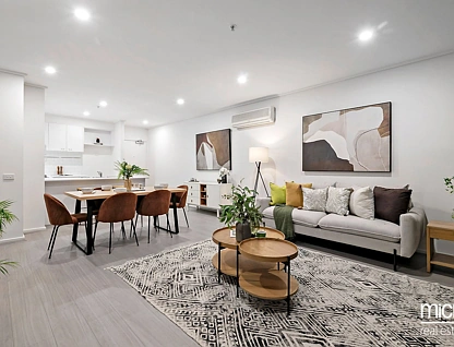 505/28 Bank Street, South Melbourne, Melbourne CBD, 3 غرف, 2 حمامات, Apartment
