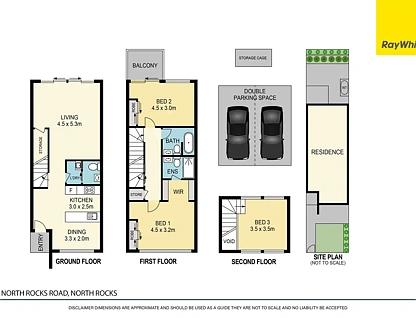 46/221 North Rocks Road, North Rocks, Parramatta (Northwest suburbs), 3 ห้องนอน, 2 ห้องน้ำ, Townhouse