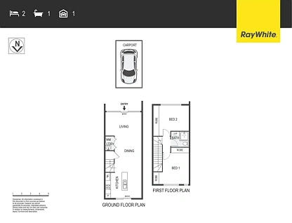 66/16 Cornelius Street, Coombs, Molonglo Valley District, 2 ਕਮਰੇ, 1 ਬਾਥਰੂਮ, Townhouse