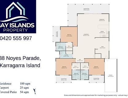 38 Noyes Parade, Karragarra Island, QLD 4184, 3 Schlafzimmer, 3 Badezimmer, House