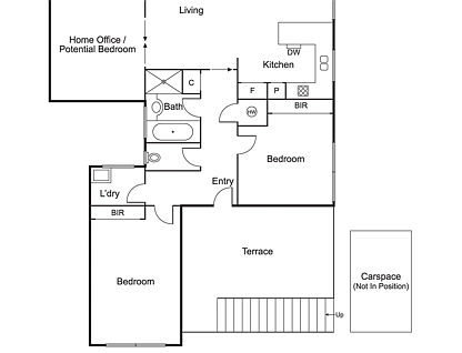 2/34 Elizabeth Street, Elsternwick, Bayside, 3 habitaciones, 1 baños, Apartment