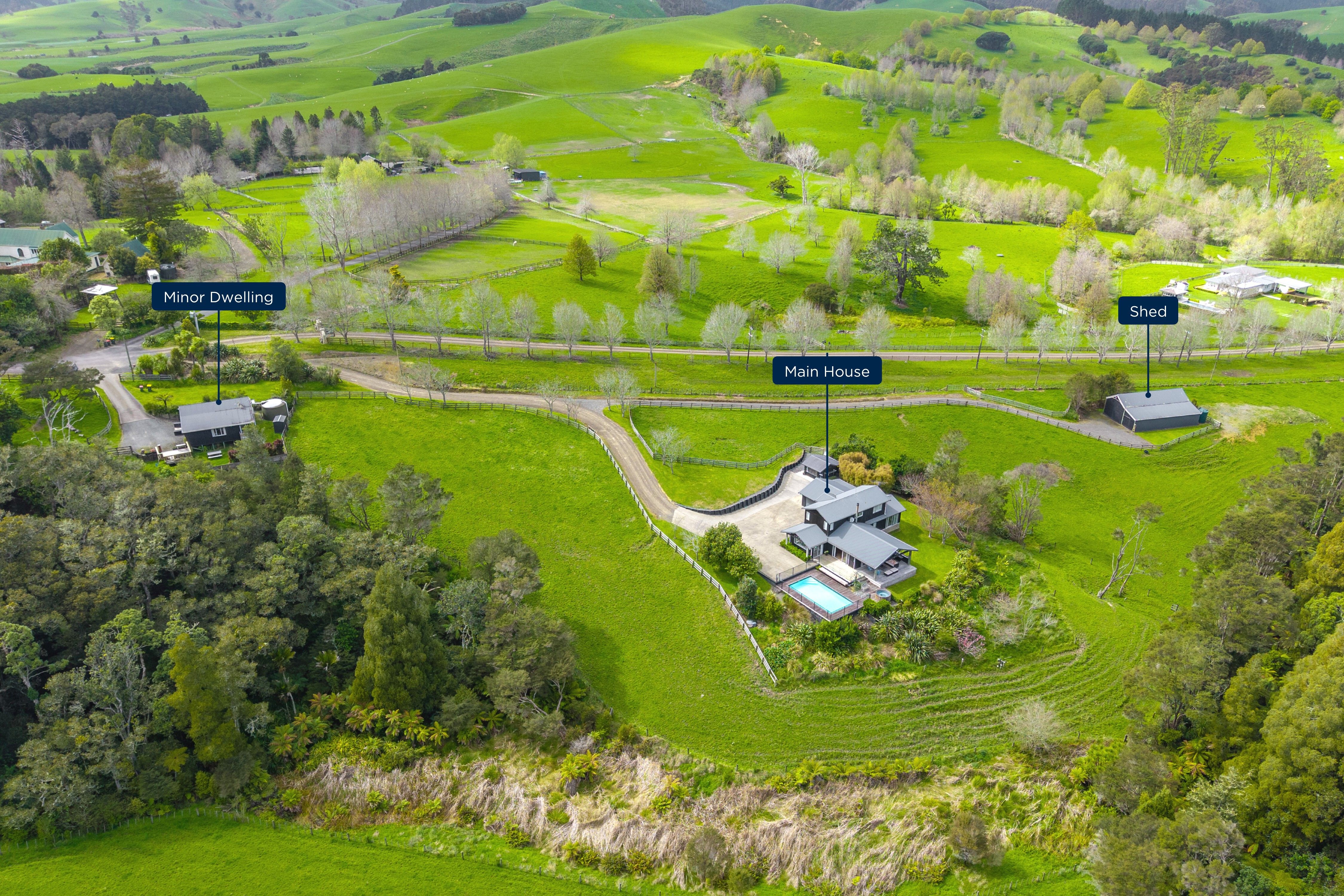 167 Holdens Road, Clevedon, Manukau City, 5房, 3浴, 乡村住宅