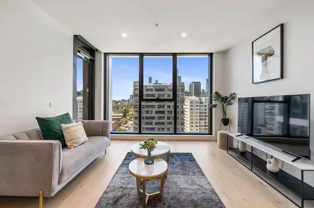 West Melbourne 1chambre Sunbathed & City-Chic Lifestyle