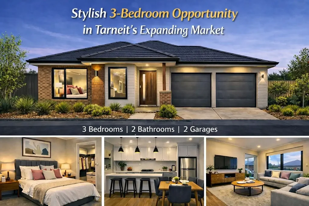 Tarneit 3ਬੈੱਡਰੂਮ Stylish 3‑Bedroom Opportunity in Tarneit’s Expanding Market