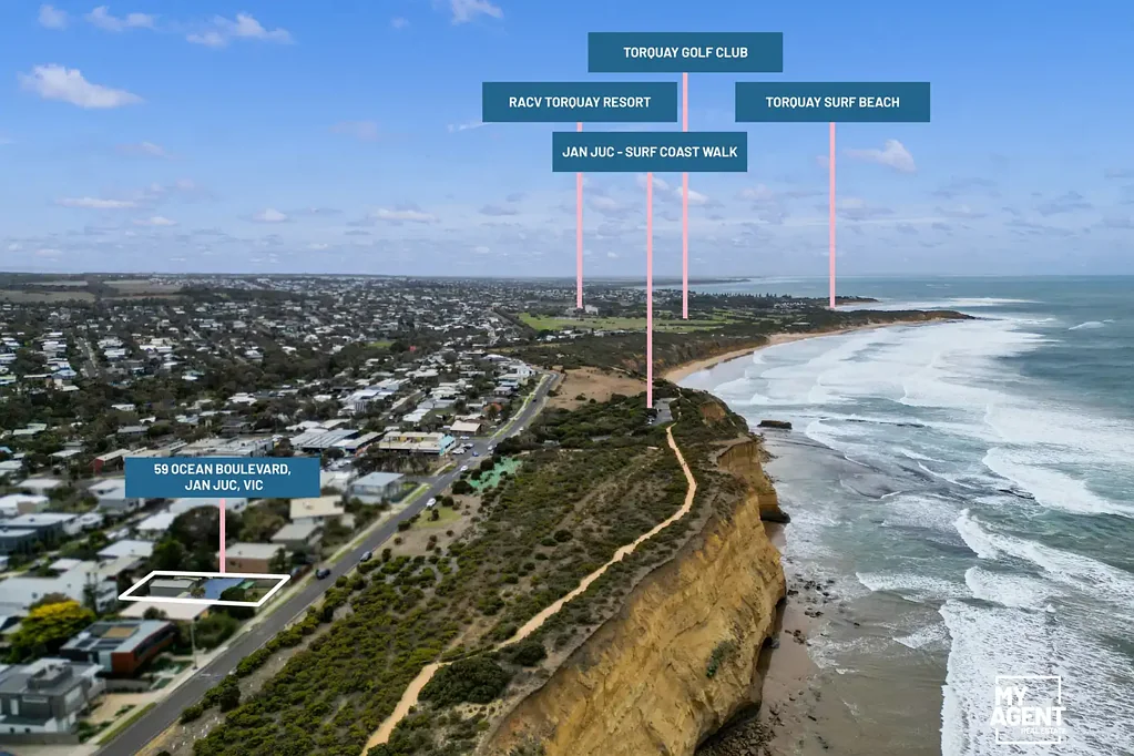 Jan Juc 3 Bedroom NEW PRICE ADJUSTMENT $1,650,000 - Build your dream ocean view home!