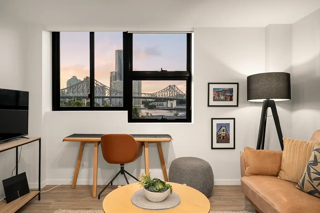 New Farm 1部屋 Breathtaking Brisbane River Views in a Luxe New Farm Retreat