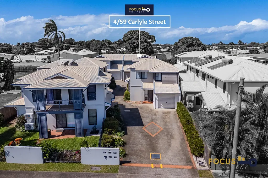 Mackay 3房  City Convenience, Private Living, Only $49 p.w. Body Corporate