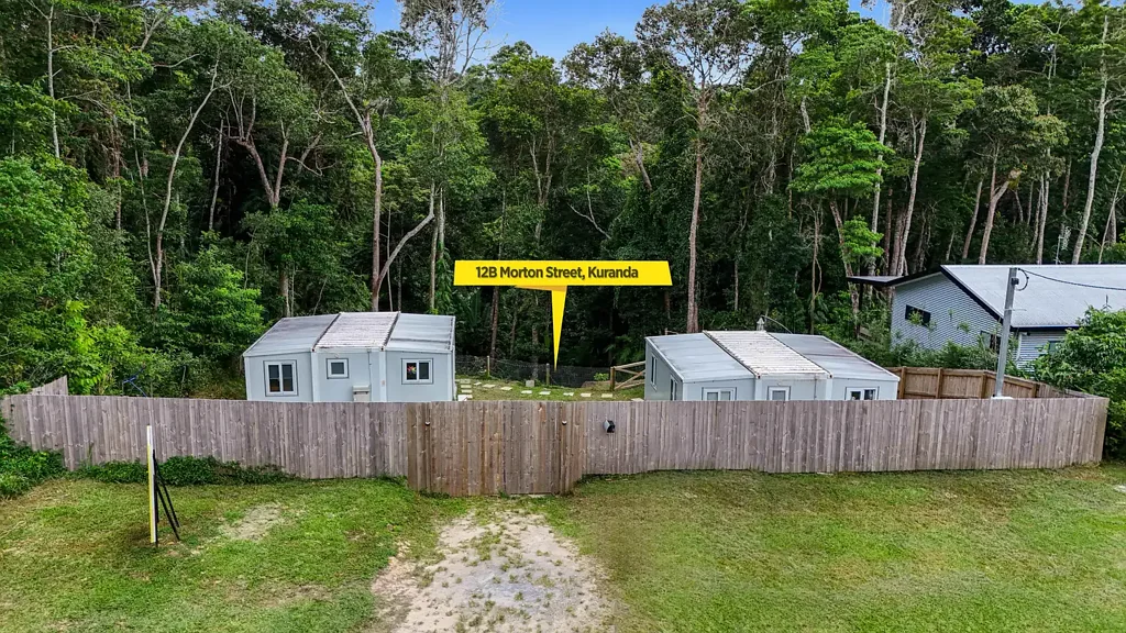 Kuranda Land  - Plus Improvements. NO COUNCIL APPROVAL FOR TINY HOMES WHICH ARE NOT INCLUDED IN THE SALE ( BUT CAN MAKE AN OFFER TO PURCHASE THEM)