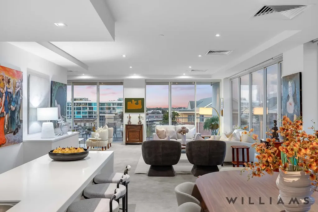 Adelaide 3Habitaciones "HIGH CLASS LUXURY IN SOUTH AUSTRALIA'S VIBRANT EAST END" Luxurious Light-Filled Designer Penthouse In "DOMAIN" Building