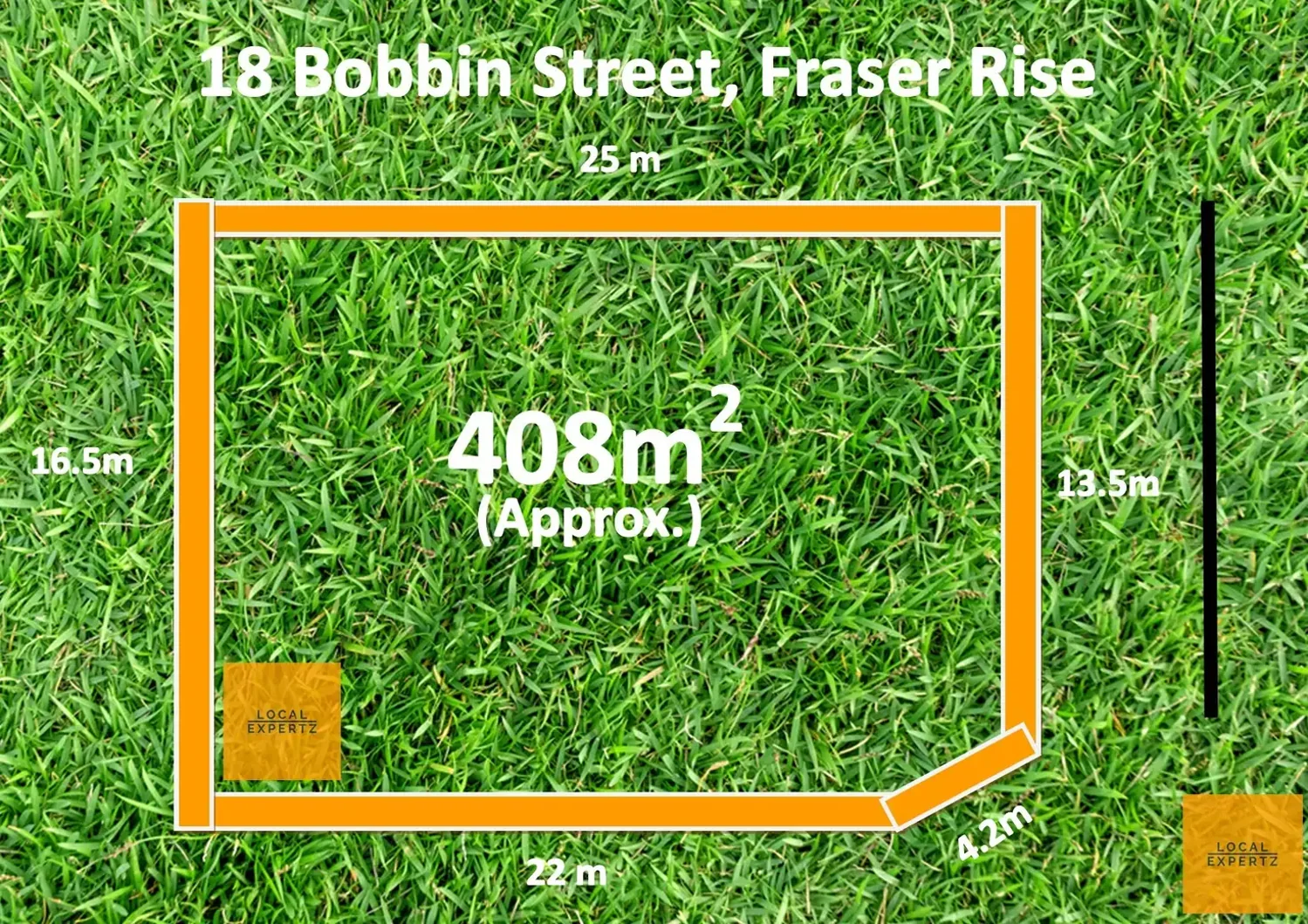 18 Bobbin Street, Fraser Rise, VIC 3336, 0房, 0浴, Section