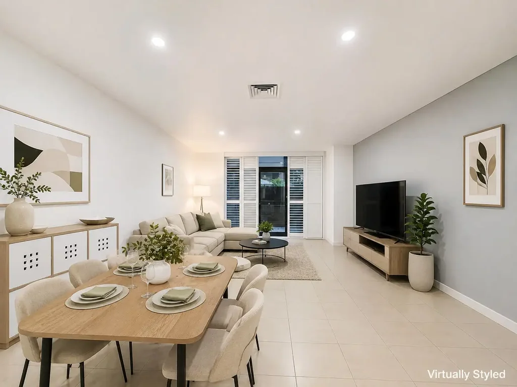 Oversized One Bedroom Apartment with Study and Courtyard