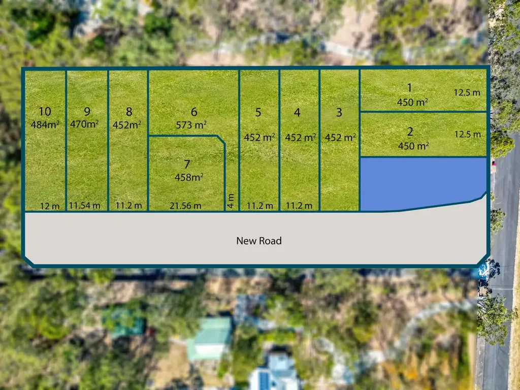 Redbank 10 Lots selling in two stages - ONLY 5 LOTS AVAILABLE