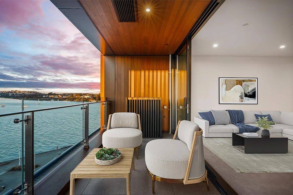 Hobsonville 2ਬੈੱਡਰੂਮ Harbourfront Design Masterpiece