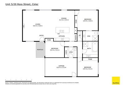 5/20 Ross Street, Colac, VIC 3250, 3 slaapkamers, 2 badkamers, Unit
