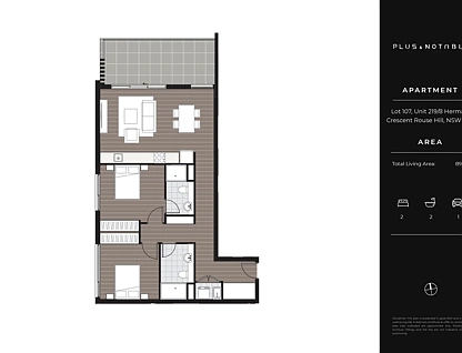 219/8 Herman Crescent, Rouse Hill, The Hills, 0房, 0浴, Apartment