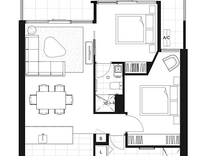508/253 Northbourne Avenue, Lyneham, ACT 2602, 2 ਕਮਰੇ, 2 ਬਾਥਰੂਮ, Apartment