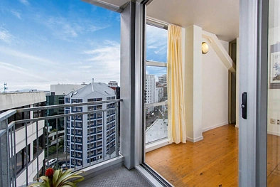One bedroom in Scotia Tower Apartments