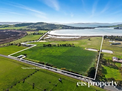 Sandford Stunning 64 acres of waterfront land just 25 minutes from Hobart