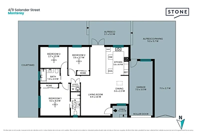 4/9 Solander Street, Monterey, NSW 2217, 3 rūma, 2 rūma horoi, House