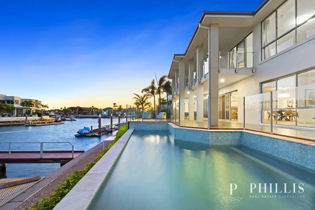 Paradise Point 4 Bedroom Coastal Luxury Meets Lifestyle Living –  Waterfront Home.  Must be sold. The seller purchased elsewhere