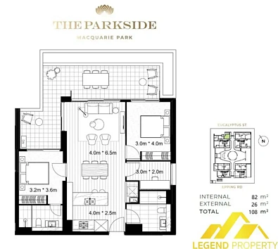 103/161 Epping Road, Macquarie Park, NSW 2113, 2 침실, 2 욕실, Apartment