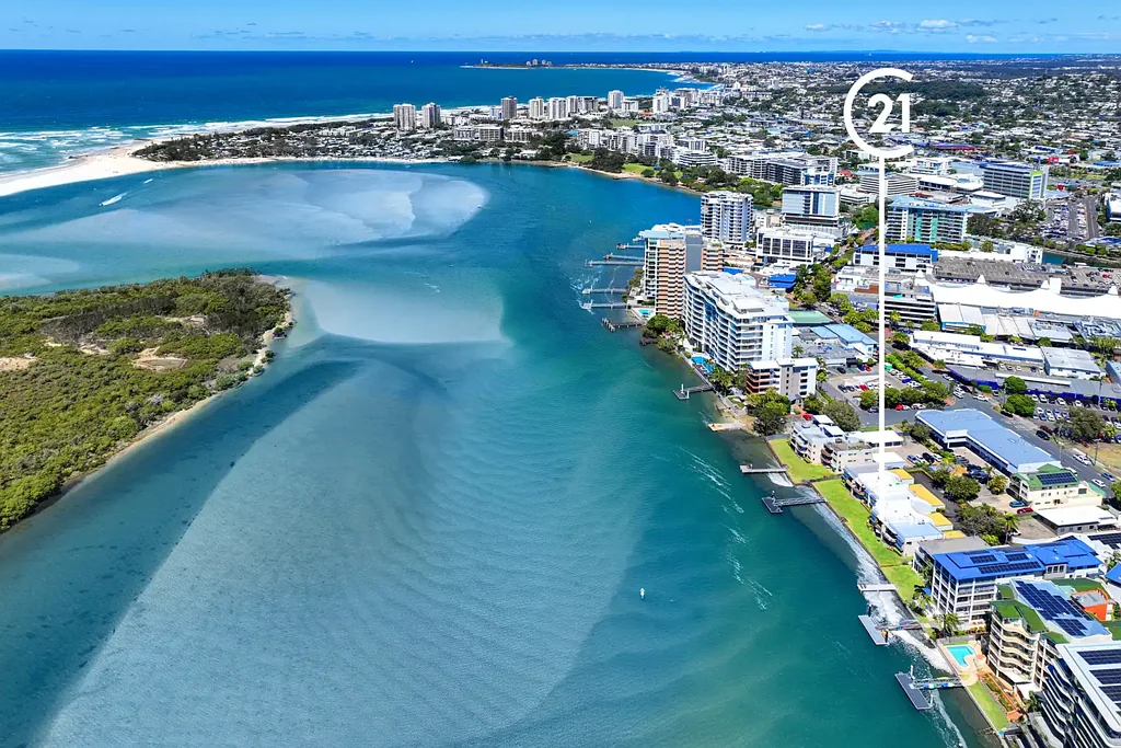 Maroochydore 2Kwarto Ground Floor | Absolute Riverfront | North-East Aspect | Boutique Complex of Just 10