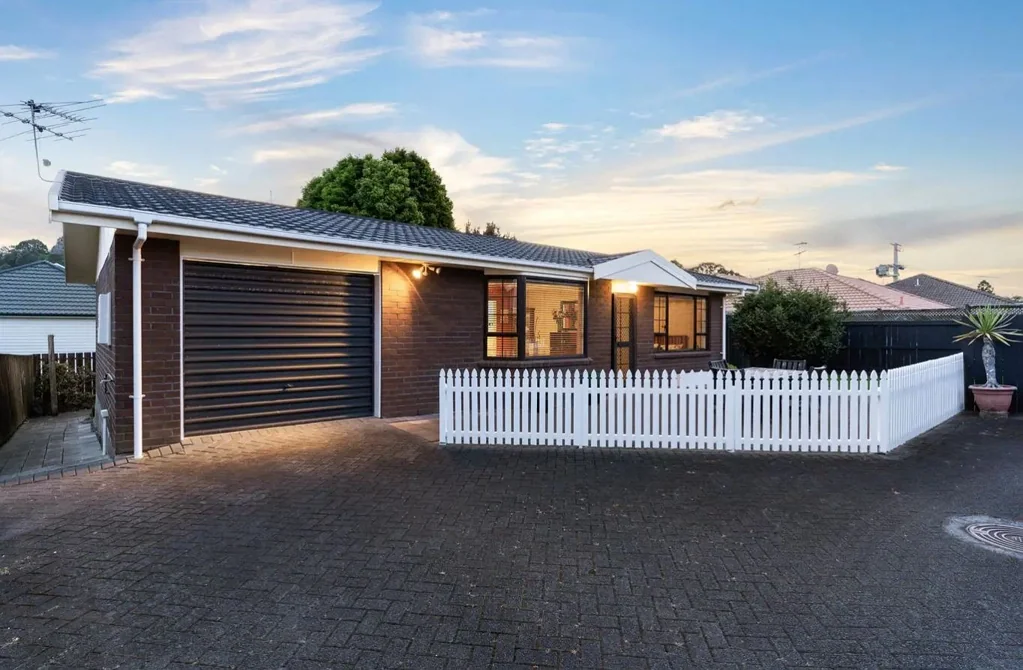The large brick and tile home