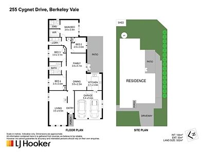 255 Cygnet Drive, Berkeley Vale, NSW 2261, 4 Schlafzimmer, 2 Badezimmer, House