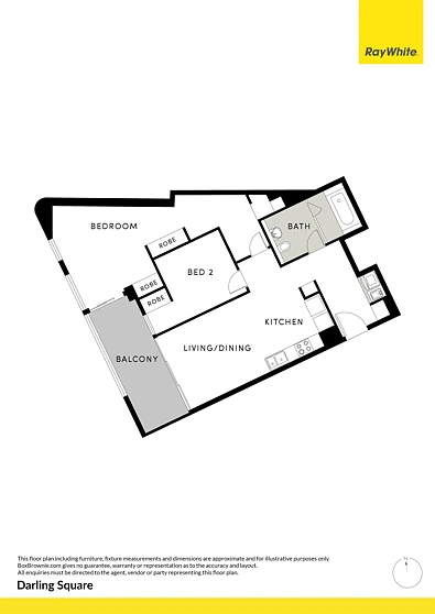 501/82 Hay Street, Haymarket, NSW 2000, 2 Bedrooms, 1 Bathrooms, Unit