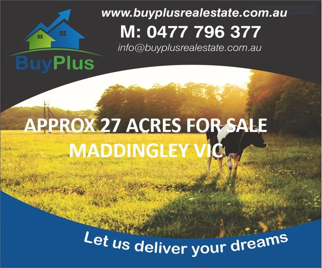 Maddingley 27  acres farmland for sale-Maddingley Vic