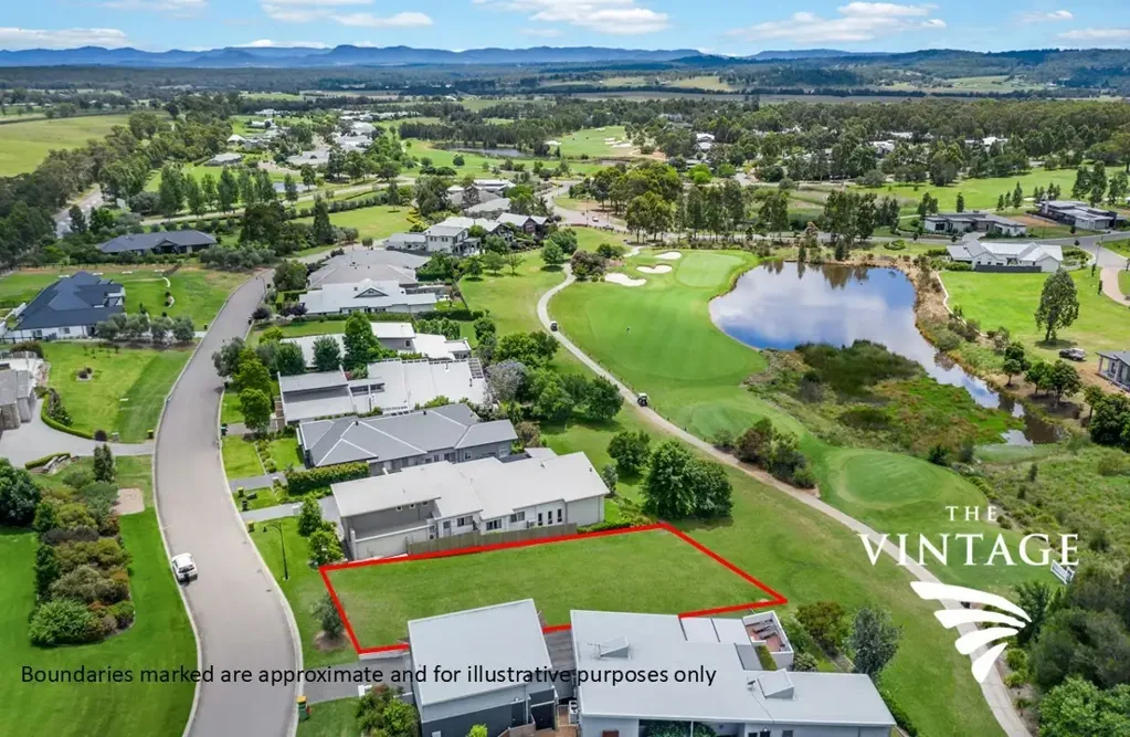 Pokolbin Outstanding Golf Course Views from this Lot!!