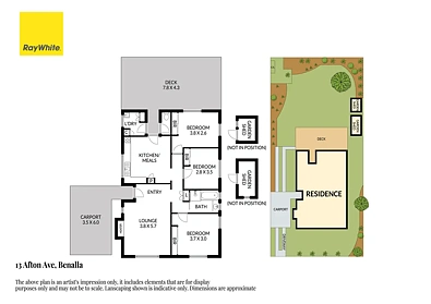 13 Afton Avenue, Benalla, VIC 3672, 3 Bedrooms, 1 Bathrooms, House