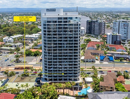402/2801 Gold Coast Highway, Surfers Paradise, Gold Coast, 2房, 2浴, Apartment