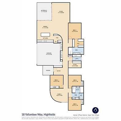 18 Yallambee Way, Highfields, QLD 4352, 4 slaapkamers, 2 badkamers, House
