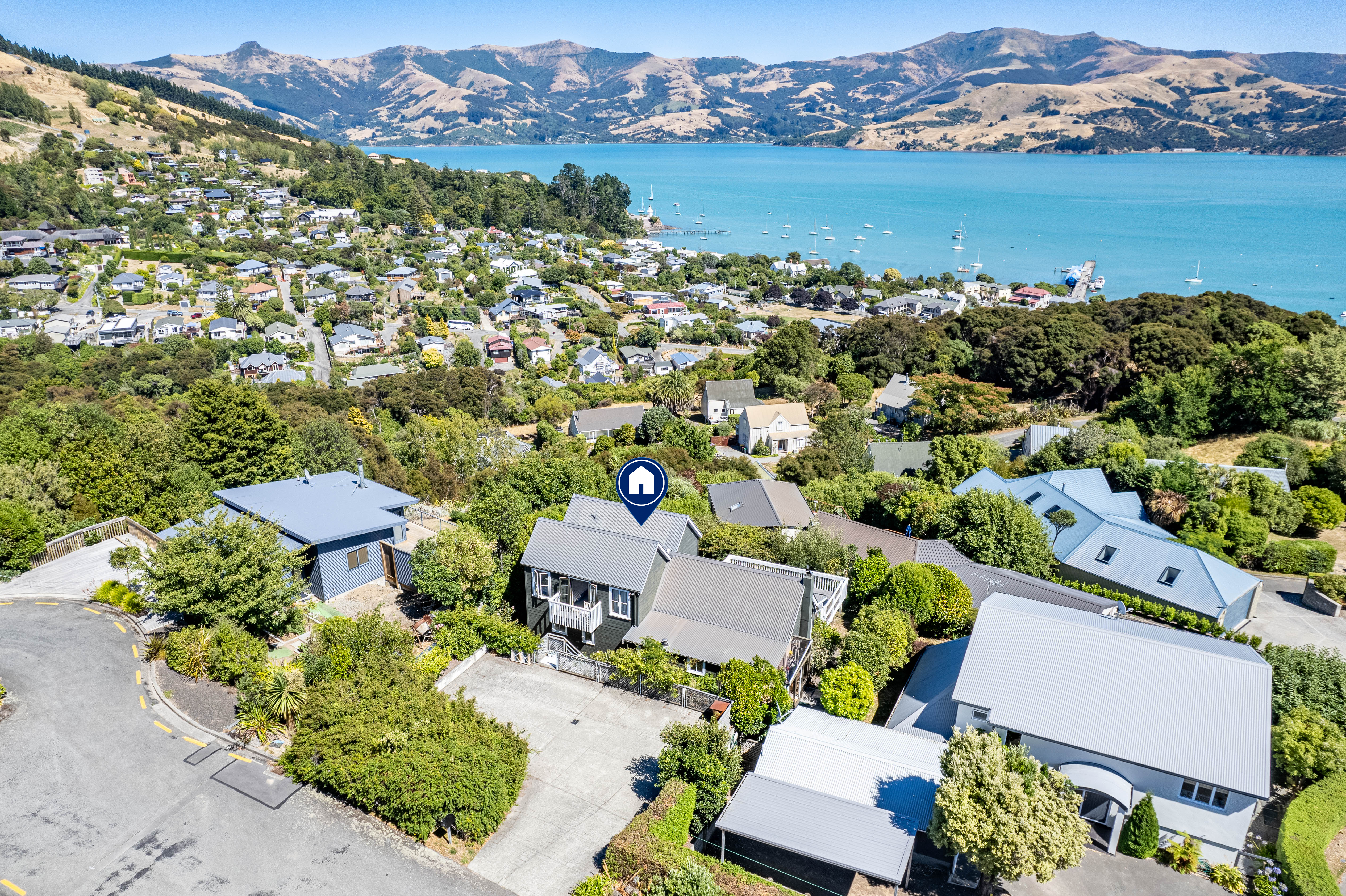 66 Watson Street, Akaroa, Christchurch, 3部屋, 2バスルーム, House