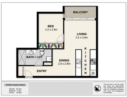 3209/128 Charlotte Street, Brisbane City, Brisbane - Inner City Region, 1 phòng ngủ, 1 phòng tắm, Apartment